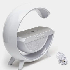 G shaped Lamp - Bluetooth Speaker- Wireless Charger